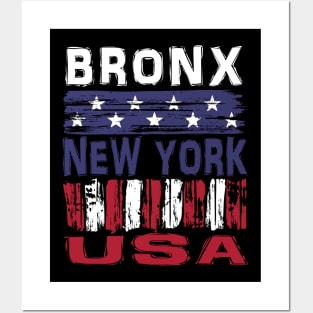 Bronx New York USA T-Shirt Posters and Art